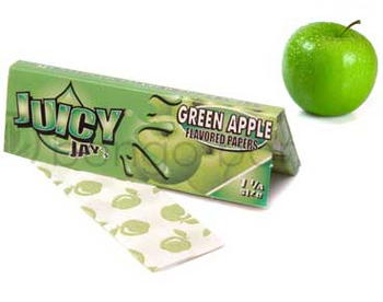 Ризла JJ's Green Apple - Бренд Juicy Jay's - Магазин домашних увлечений homehobbyshop.ru