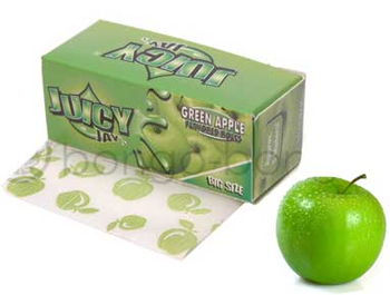 Рулон JJ's Green Apple - Бренд Juicy Jay's - Магазин домашних увлечений homehobbyshop.ru