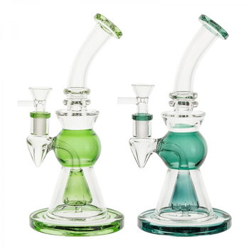 Бонг Elegant Bubbler - Бонги - Бонги стеклянные - Изогнутые бонги - Магазин домашних увлечений homehobbyshop.ru