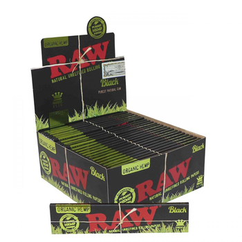 Бумага RAW Black Organic Hemp KS - Бренд RAW - Магазин домашних увлечений homehobbyshop.ru